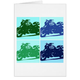 Kunst voor motorfietsen Pop
