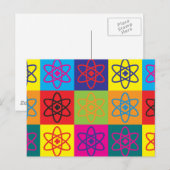 Kunst voor nucleaire geneeskunde Pop Briefkaart (Voorkant / Achterkant)