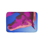 Kunst voor paardenfokkerij badmat (Voorkant)