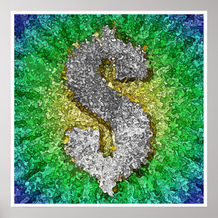 Kunst voor Pop van poppenborden Poster