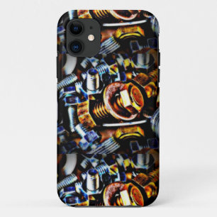 Kunst voor Poppen en bouten iPhone 11 Hoesje