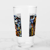 Kunst voor Poppen en bouten Glas (Links)