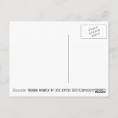 Kunst voor regenboogvorst briefkaart (Achterkant)