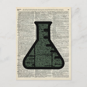 Kunst voor theelbuiswoordenboek briefkaart