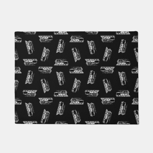 Kunst voor treinstroommotoren deurmat (Voorkant)