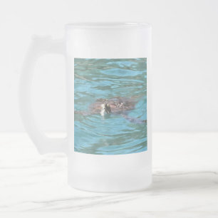 Kunst voor wilde dieren en Zeeen op het Loggerhead Matglas Bierpul