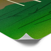 Kunst voor windturbines poster (Hoek)