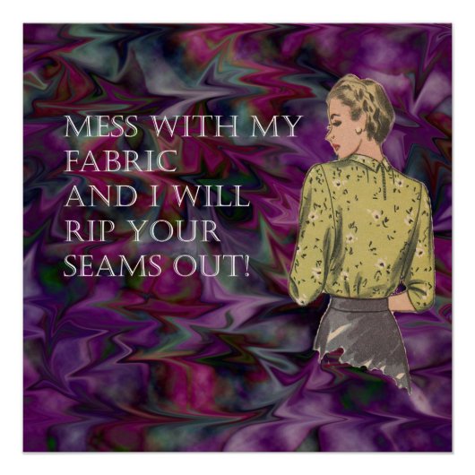 Kunst voor zaaigoed perfect poster (Voorkant)