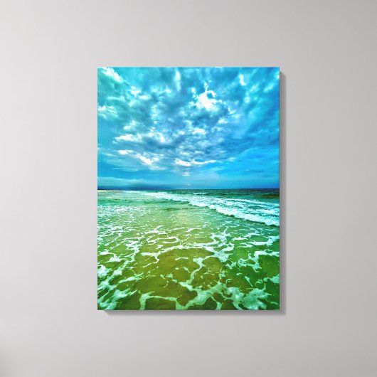 kunst, wandkunst, Fort Walton Beach, Florida Canvas Afdruk (Voorkant)
