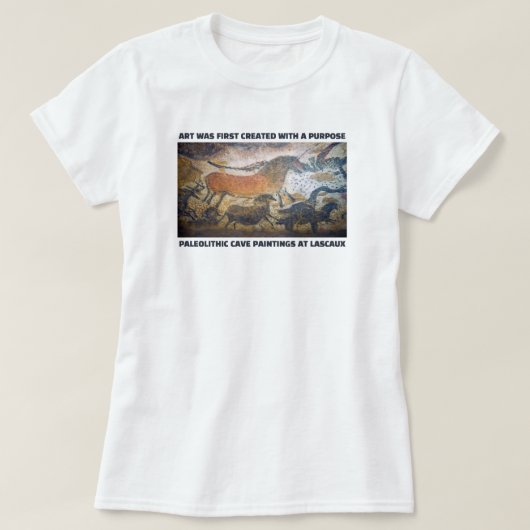 Kunst werd voor het eerst Creëer met een speciaal T-shirt (Design voorkant)