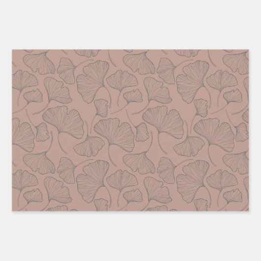 kunst William Morris Botanical Hummingbird Inpakpapier Vel (Voorkant 3)