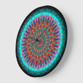 Kunst X-opties Wandklokken vervormend Grote Klok (Hoek)