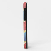 Kunstachtergrond en monogram Case-Mate iPhone case (Achterkant/links)