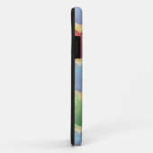 Kunstachtergrond en monogram Case-Mate iPhone case (Achterkant/rechts)