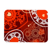 Kunstachtergrond, hoogwaardige magneet (Horizontaal)