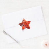 Kunstachtergrond, sticker (Envelop)