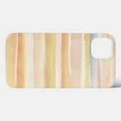 Kunstachtergrond waterverf, textuur Case-Mate iPhone case (Achterkant (horizontaal))