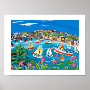 Kunstafdrukken: Campion Days, Cornwall van John Dy Poster