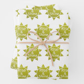 Kunstafdrukken met stijf en schitterend papier inpakpapier vel (In situ)