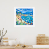 Kunstafdrukken: Swashbucking Swanpool, Cornwall Poster (Keuken)