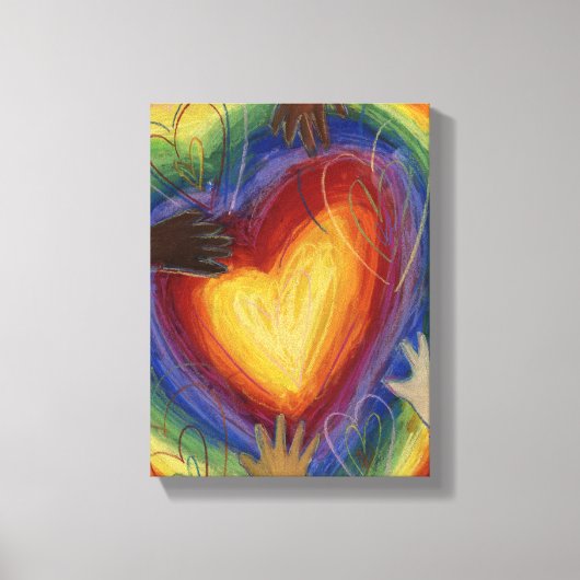 Kunstafdrukken van schilderCanvas met verschillend Canvas Afdruk (Voorkant)