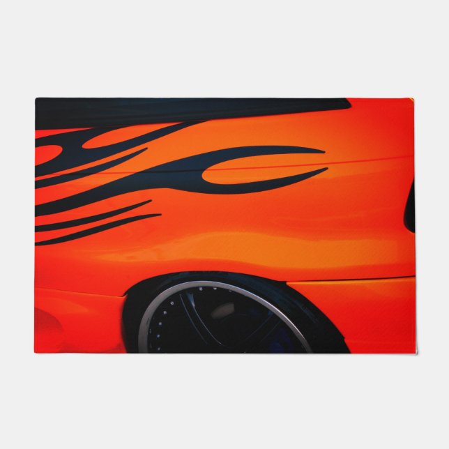 Kunstauto ontwerp deurmat (Voorkant)