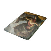 Kunstbadmat "Jonah and the Whale" Badmat (Gekanteld)