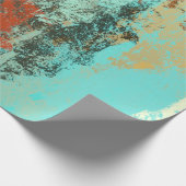 Kunstbehang. Digitale canvasmix. illustratie. T Cadeaupapier (Hoek)