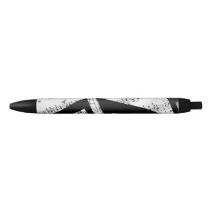 Kunstblad Muziek Zwarte Inkt Pen