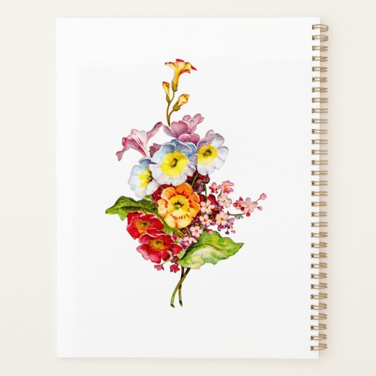  kunstbloem Primrose Planner (Achterkant)