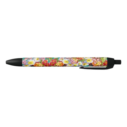 kunstbloem Primrose Zwarte Inkt Pen (Bodem)