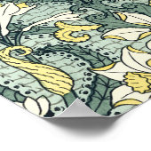 kunstbloemen bloemen poster (Hoek)