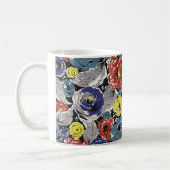 kunstbloemen, bloemen voor Rozen Koffiemok (Links)