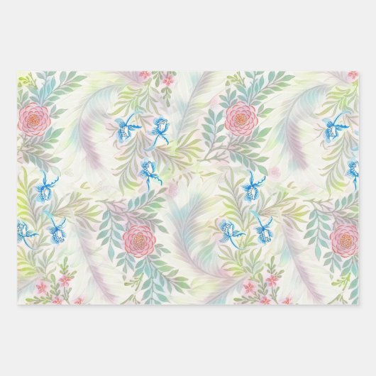  kunstbloemen Craft Wrapping Paper (Voorkant 2)
