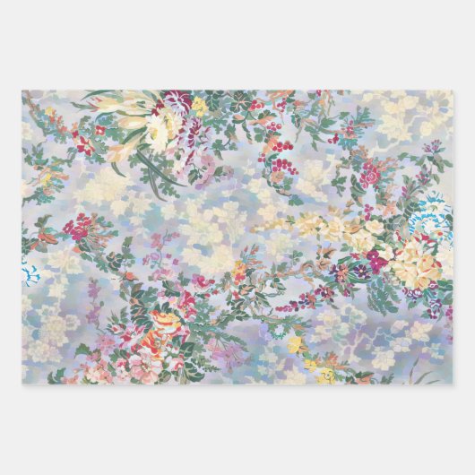  kunstbloemen Craft Wrapping Paper (Voorkant)