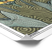  kunstbloemen poster (Hoek)