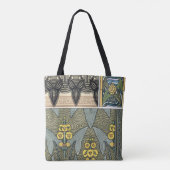  kunstbloemen tote bag (Achterkant)