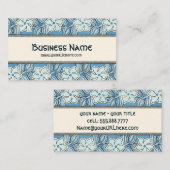  kunstbloemen visitekaartje (Voorkant / Achterkant)