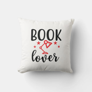 Kunstboek lezen Lover Kussen