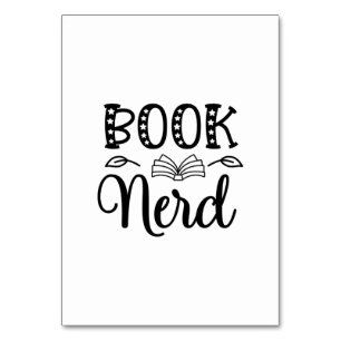Kunstboek Nerd Lezen Kaart