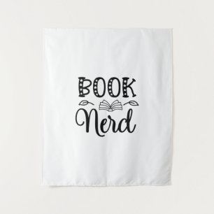 Kunstboek Nerd Lezen Wandkleed