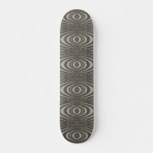 Kunstbord met proefontwerp skateboard