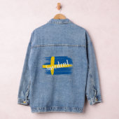 Kunstborstels Zweden Vlag Denim Jacket (Hangar)
