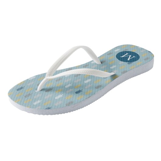 Kunstbos ⎥ monogram Teenslipper Teenslippers (Schuin)