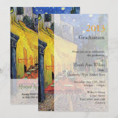 Kunstcafé in de avondacademie kaart (Voorkant / Achterkant)