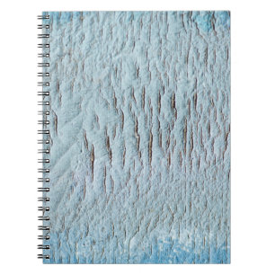Kunstcanvas blauwe textuur notitieboek