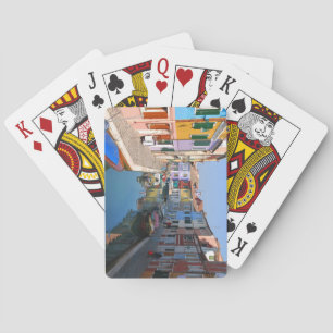 Kunstcanvas deck voor afspelen pokerkaarten