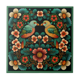 Kunstdebloem, tegel, van keramische stoffen, van d tegeltje