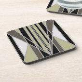 Kunstdeco Abstract ontwerp Bier Onderzetter (Linkerzijde)