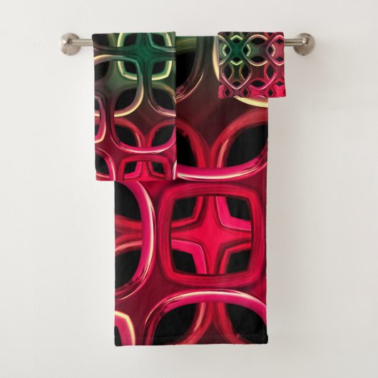 kunstdeco bad handdoek (Insitu)